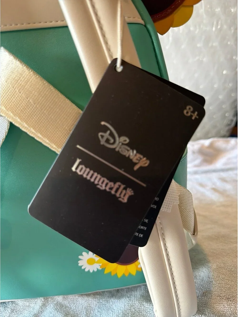 Loungefly Disney Minnie Mouse Sunflower Backpack NWT